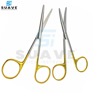 เครื่องมือผ่าตัดแบบ Tc Mayo ทำจากสเตนเลสที่มีเปลือกตาสองชั้นด้ามจับสีทอง - Product Image 5