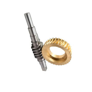 Ruedas dentadas de gusanos de Metal de precisión de Venta caliente para Motor reductor de acero de bronce precio más vendido componentes de núcleo cojinete de caja de cambios - Product Image 5