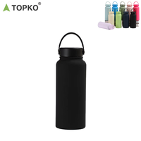 TOPKO Bouteille d'eau en acier inoxydable de haute qualité Portable Sports de plein air Space Cup Vacuum Thermos Bouteille d'eau