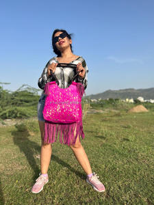 Nueva Oferta, Bolsos de Mano de Piel Sintética Metálica para Mujer, Bolsos de Hombro de Alta Calidad con Diseño de Calavera de Toro - Product Image 2