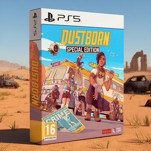 Para PlayStation 5, Juego de Cartas Edición Especial Dustborn, Clasificación PEGI 16+, Modelo QD0069 - Product Image 3
