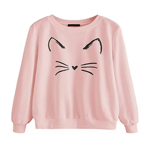 Sweat-shirt de qualité supérieure de style nouveau, vêtements pour femmes, ample, marque privée, vente en gros, vêtements décontractés, sweat-shirts pour femmes - Product Image 2