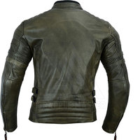 Veste de moto en cuir de vachette pour homme de haute qualité, style streetwear, imperméable, coupe-vent, respirante, col mandarin, personnalisable