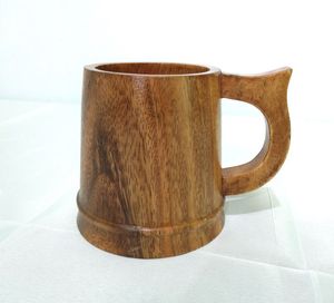 Venta al por mayor Logo Artículos de regalo Tazas de café de madera de cerámica con caja de color Embalaje Mango de madera Taza de cerámica Ocasión de Navidad - Product Image 4
