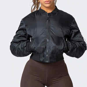 Veste de sport imperméable de haute qualité, prix bas, OEM personnalisé, pour hommes et femmes, nouveau design, broderie respirante, taille plus, bomber 2026 - Product Image 1