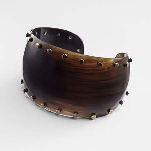 Brazalete de Cuerno Natural Ecológico Hecho a Mano, Brazalete de Cuerno de Búfalo Pulido, Joyería de Moda, Exportador Mayorista - Product Image 1