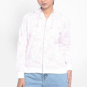 Tailles de sweat à capuche personnalisé pour femmes tissu tricoté grande taille sweat à capuche pour femmes pour dames - Product Image 1