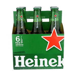 Cerveza Heineken Premium Lager en Latas Mini de 250 ml, Paquete de 24 Unidades en Cajas de Exhibición para Hoteles, Suites de Hospitalidad y Salas Ejecutivas - Product Image 1