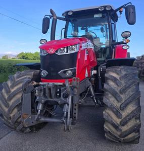 Tractor de rueda Massey Ferguson S7718 4WD para uso agrícola, motor de 100HP y motor de 50HP con caja de cambios de 25HP y rodamiento usado para la venta - Product Image 1