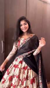 Indien Vintage Tendance Femmes Faux Georgette Saree Séquence Travail Belle Designer Hiver Fête De Mariage Porter Prix De Gros - Product Image 4