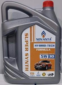 Premium Novanta Super Synta 5W 30 SN CI4 Full <b>Synthetic</b> Engine <b>Oil</b> High Performance Lubricant for Petrol Diesel Vehicles Heavy - Product Image 2