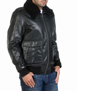 Chaqueta de cuero hecha en Pakistán para hombre, chaqueta de cuero de alta calidad más popular para hombre - Product Image 3