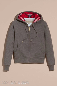 Sweat à capuche en molleton de coton de haute qualité pour homme, coupe ample, long, avec broderie sur le devant, anti-boulochage, col à capuche, fermeture éclair - Product Image 5