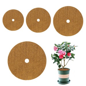 Organic Round Tree Protecting Rings Weed Prevention Control <strong>Coconut</strong> Coir <strong>Fiber</strong> <strong>Mat</strong> Ready for Export Wholesale - Product Image 6