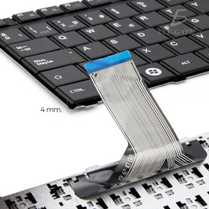 Clavier virtuel rétroéclairé RGB en plastique pour ordinateur portable Toshiba, compatible C655 C655d C650 L655 L655d L750, russe, français - Product Image 2