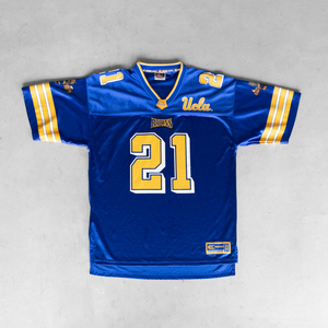 Maillot de football américain rétro en mesh, entièrement imprimé par sublimation, coupe courte oversize, respirant, séchage rapide, protection UV, vente en gros - Product Image 1