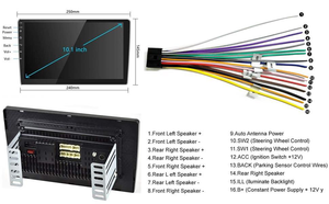 <span class=keywords><strong>10</strong></span> inch phổ màn hình cảm ứng GPS đài phát thanh stereo Android Car DVD <span class=keywords><strong>Player</strong></span> TN Hi-Res âm thanh MP5 2 DIN TV CD MP3 DVR người chơi tựa đầu - Product Image 6