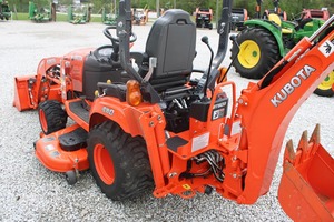 BX23S 8 HP Wheel <b>Tractor</b> with Mower <b>Backhoe</b> <b>Loader</b> Motor & Pump-New and Used Essential Accessories - Product Image 3