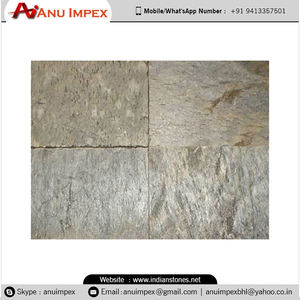 Piedra moderna Silvershine Piedra de pizarra natural Precio de fábrica Baño Pared Losa Azulejo Decoración - Product Image 6