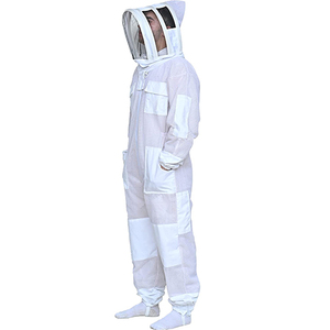 Traje de protección de apicultura de alta calidad Traje de abeja de algodón blanco duradero para niños que garantiza la seguridad y la comodidad durante la apicultura - Product Image 3