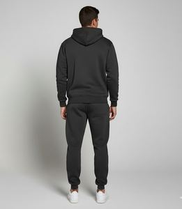 ชุดเซ็ตเสื้อฮู้ดและกางเกงวอร์มผ้าเฟรนช์เทอร์รี่แบบสั่งทำพิเศษสำหรับฤดูหนาว  ผ้าสแปนเด็กซ์/โพลีเอสเตอร์  สำหรับทั้งชายและหญิง - Product Image 5