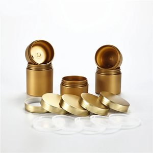 ขวดพลาสติกสีทองขุ่นสำหรับบำรุงผิวพร้อมฝาเกลียวสีทองสำหรับเครื่องสำอางครีมบำรุงผิว100กรัม120กรัม150กรัม200กรัม250กรัมพร้อมฝาเกลียวทอง - Product Image 6