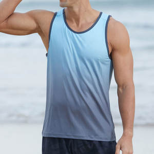 Camiseta sin mangas para hombre al por mayor, diseño personalizado, camiseta sin mangas para hombre de talla grande, secado rápido, cómodo, transpirable con servicio OEM - Product Image 6