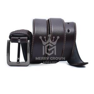 Cinturones de Cuero Vacuno Populares para Hombre, Hebillas de Aleación, Impermeables, Ecológicos, Casuales, con Logotipo Personalizado - Product Image 6