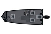 Kinocean 16ft 5m haute vitesse en aluminium basse bateau de pêche Jon bateau avec Console centrale