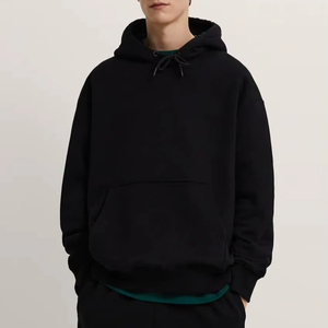 Sudaderas con Capucha de Invierno, Sencillas y Elegantes, de Poliéster/Algodón, con Estampado Digital y Adornos, Estilo Urbano - Product Image 1