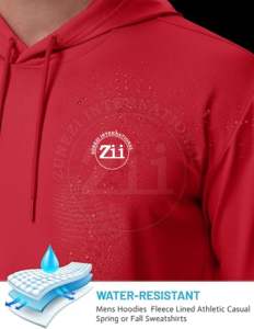 Sudadera con Capucha de Felpa 100% Algodón para Hombre, Corte Regular, Gruesa para Invierno, Ligera, Antiarrugas, Transpirable, Personalizable - Product Image 2