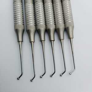 Pulidor de bolas dentales de acero inoxidable 751-27/29 instrumentos restaurativos de relleno de plástico de amalgama compuesta - Product Image 2