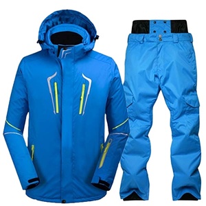 Traje de Esquí Térmico Impermeable para Hombre y Mujer |   Conjunto de Chaqueta y Pantalones de Snowboard para Invierno, Resistentes al Viento - Product Image 1