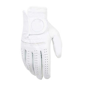 Guante de golf de piel de oveja genuina de alta calidad, servicio OEM ODM, guantes de golf de piel de vaca de color personalizados, unisex - Product Image 2