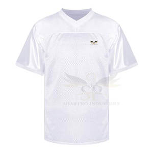 เสื้อตาข่ายใส่เล่นกีฬาแบบลำลองเสื้อใส่เล่นยิมเสื้อเจอร์ซีย์ออกแบบโลโก้ได้ตามต้องการ - Product Image 2