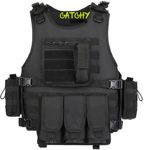 Chaleco táctico de paintball Chaleco táctico de lona impermeable multifunción - Product Image 1