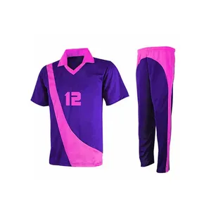 Superventas uniforme de cricket de calidad profesional con diseño único y logotipo personalizado impreso conjuntos de cricket fabricados - Product Image 4