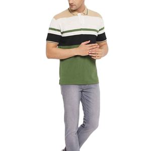 เสื้อยืดลำลองผู้ชายผ้าฝ้าย100% มีซิปสไตล์ใหม่ระบายอากาศทำในปากีสถานขายส่งฤดูร้อน - Product Image 1