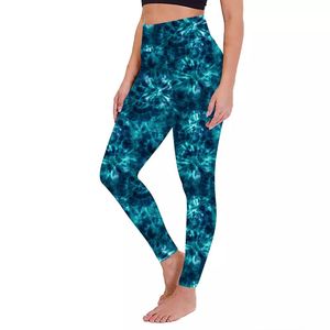 Leggings de yoga con estampado floral y cintura alta para mujer Ropa deportiva personalizada del fabricante - Product Image 6