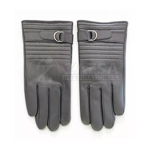Meilleurs gants d'hiver pour hommes de haute qualité, personnalisables, imperméables, en cuir de mouton, longueur poignet, pour usage extérieur/décontracté/sportif - Product Image 5