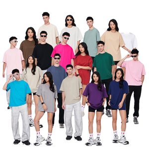 Camisetas en blanco de algodón 100% de peso pesado para hombre, camiseta de gran tamaño de peso pesado, camiseta personalizada con estampado, camiseta personalizada en blanco para hombre - Product Image 2