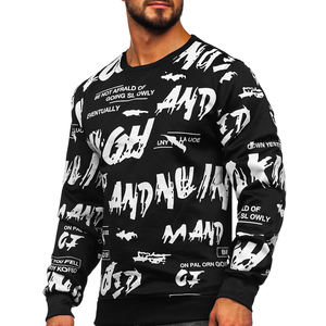 Actory-Sudadera personalizada con cuello redondo para hombre, ropa para parte superior masculina, con estampado completo - Product Image 3