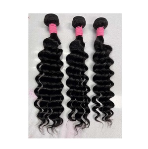 Paquetes de cabello indio crudo de grado Hamson 14A Super doble cutícula dibujada alineada sin procesar solo donante vietnamita onda Natural - Product Image 2