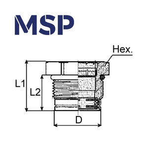 8932266832 - Vis de poussée - Pièces et accessoires de remorque - MSP Export - Product Image 6