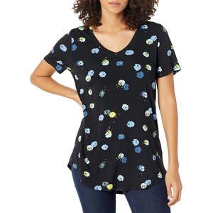 Customized Design Eco-Friendly Appliques <b>Women</b> Streetwear <b>T</b>-<b>Shirt</b> 100% Cotton Premium Quality for Sale - Product Image 4