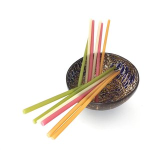 <b>Drinking</b> Edible Disposable <b>Straw</b> Rice <b>Straws</b> Compostable Drink <b>Straws</b> Natural Barware Accessories - Product Image 1
