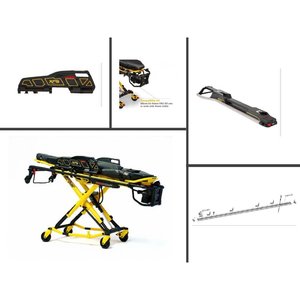 Stryker Power PRO XT (6506) XPS bariatric COT Performance Load ตัวยึดเปลด้วยตนเองพร้อมชุดเข้ากันได้และพื้น - Product Image 1