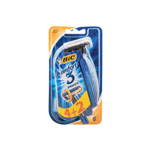 Bic มีดโกนที่โกนหนวดทนทานปลอดภัยที่สร้างขึ้นสำหรับการโกนอย่างใกล้ชิดให้ผิวเรียบเนียนและกิจวัตรการดูแลประจำวัน - Product Image 3
