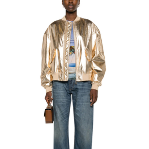 Veste en satin pour femme de haute qualité personnalisée, design et taille personnalisés de haute qualité, veste bomber en satin pour femme - Product Image 1