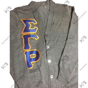 Cardigans en acrylique pour femmes, broderie Sigma Gamma Rho Soror |   Pull cardigan brodé personnalisé pour femmes de la sororité SGRho - Product Image 3